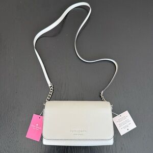 NWT Kate Spade white small Crossbody Bag